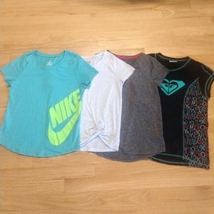 SOLD Girl's L Athletic Tee Lot